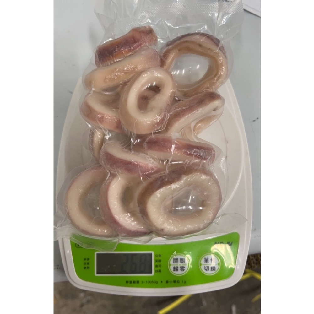 [誠實討海人]  阿根廷魷魚身切圈  (1kg±5%/250g±5%/包) 799免運  魷切 中卷 魷魚 魷魚圈-細節圖6