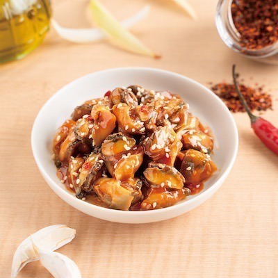 [誠實討海人] 各式涼菜小菜 裙帶絲 螺肉 海螺片 辣螺肉 蓮藕 杏包菇  (200克/包) 799免運 冷盤 退冰即食-細節圖5