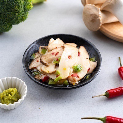 [誠實討海人] 各式涼菜小菜 裙帶絲 螺肉 海螺片 辣螺肉 蓮藕 杏包菇  (200克/包) 799免運 冷盤 退冰即食-細節圖7