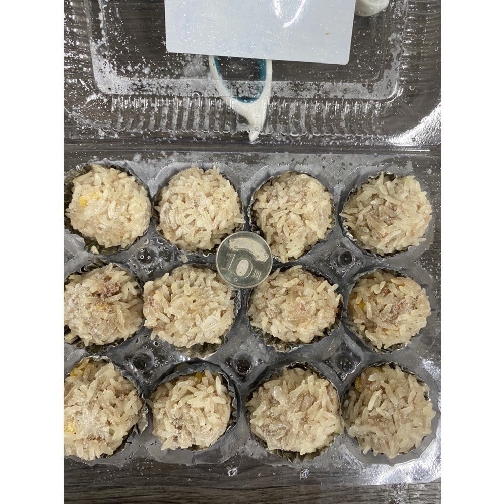 [誠實討海人]  珍珠丸 (300g±3%/盒/12入) 799免運  珍珠丸子 白玉珍珠 港式燒賣 燒賣 港式點心 珍-細節圖3