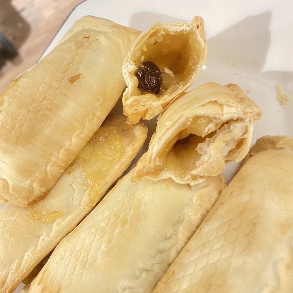 [誠實討海人]  各式甜派 蘋果派 芒果派 芋頭派 甜點 點心 方便 (450g±50g/盒/10入) 799免運-細節圖3