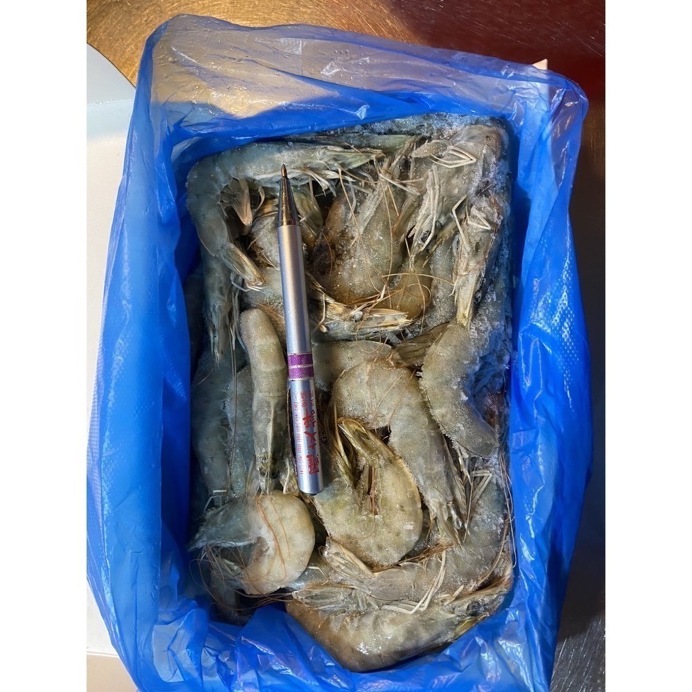 [誠實討海人]  40/50 冷凍白蝦 1.05kg  南美白蝦 白蝦 冷凍食品  中秋烤肉 火鍋 799免運-細節圖2