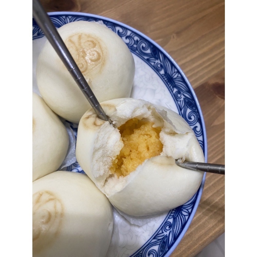 [誠實討海人]  港式奶皇包 (320g/包/10顆) 799免運  黃包 奶油 餐御宴 港式  喜宴 蒸類 包子 點心-細節圖5