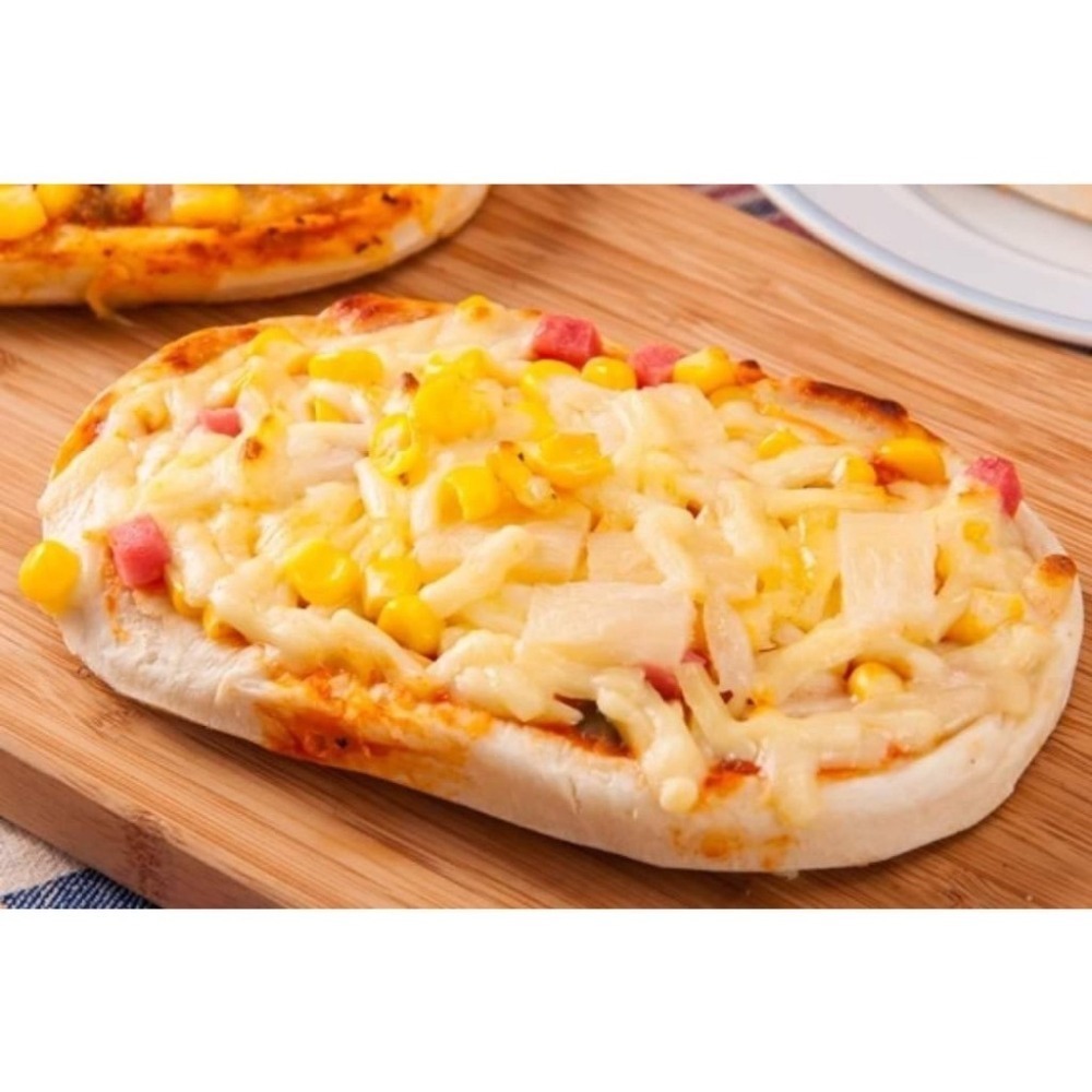 [誠實討海人] 金品 橢圓披薩 夏威夷 總匯  披薩 方便 早餐 冷凍食品  (130克/片) 799免運  貨到付款-細節圖3
