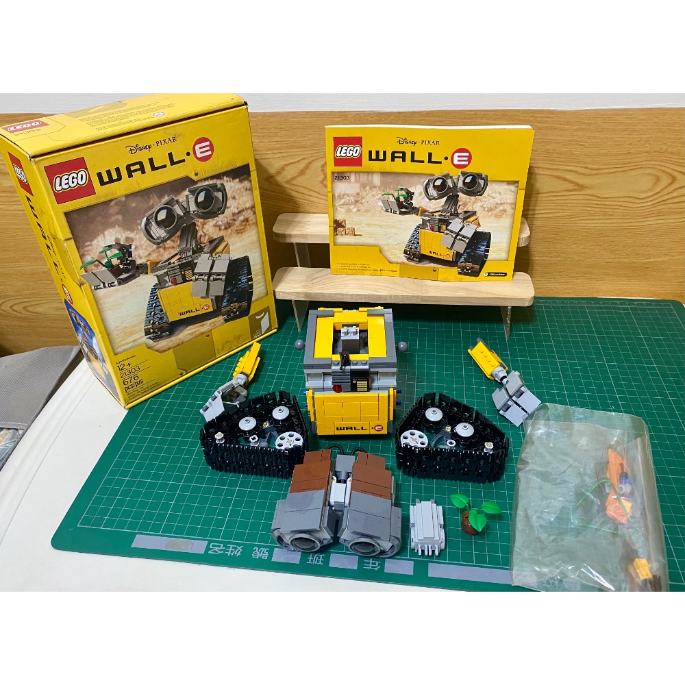 ［步步高］二手已組lego 21303瓦力舊版（有盒書）-細節圖2