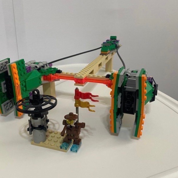 [步步高］二手已組lego7171星戰競賽飛艇（無盒書）-細節圖4