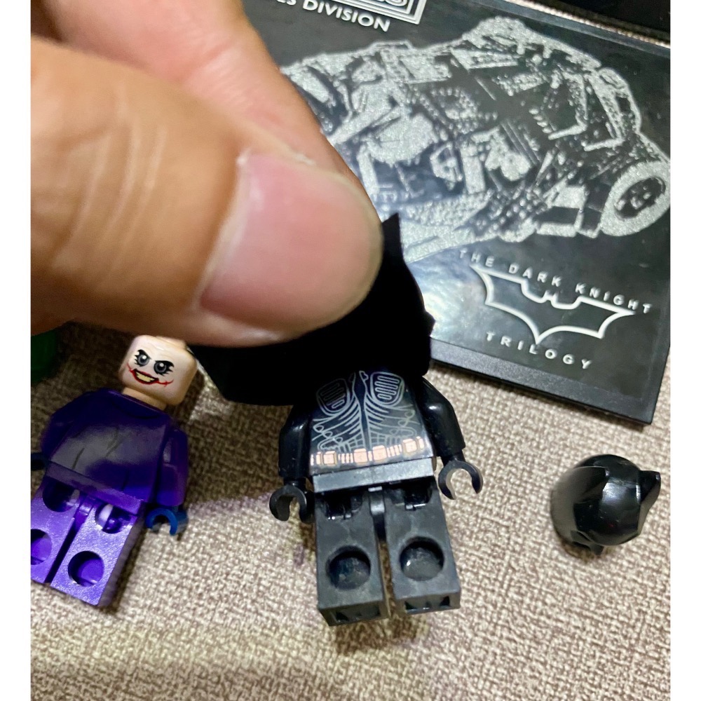 ［步步高］已組擺設lego 76023 蝙蝠俠小丑和站台（無蝙蝠車）-細節圖6