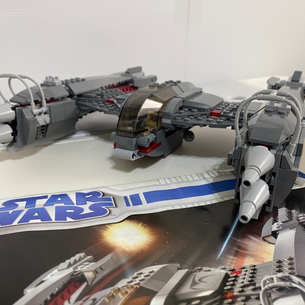 [步步高］已組二手lego 7673 麥格納衛士星際戰機（人偶武器載具目測無缺） 有書無盒-細節圖3