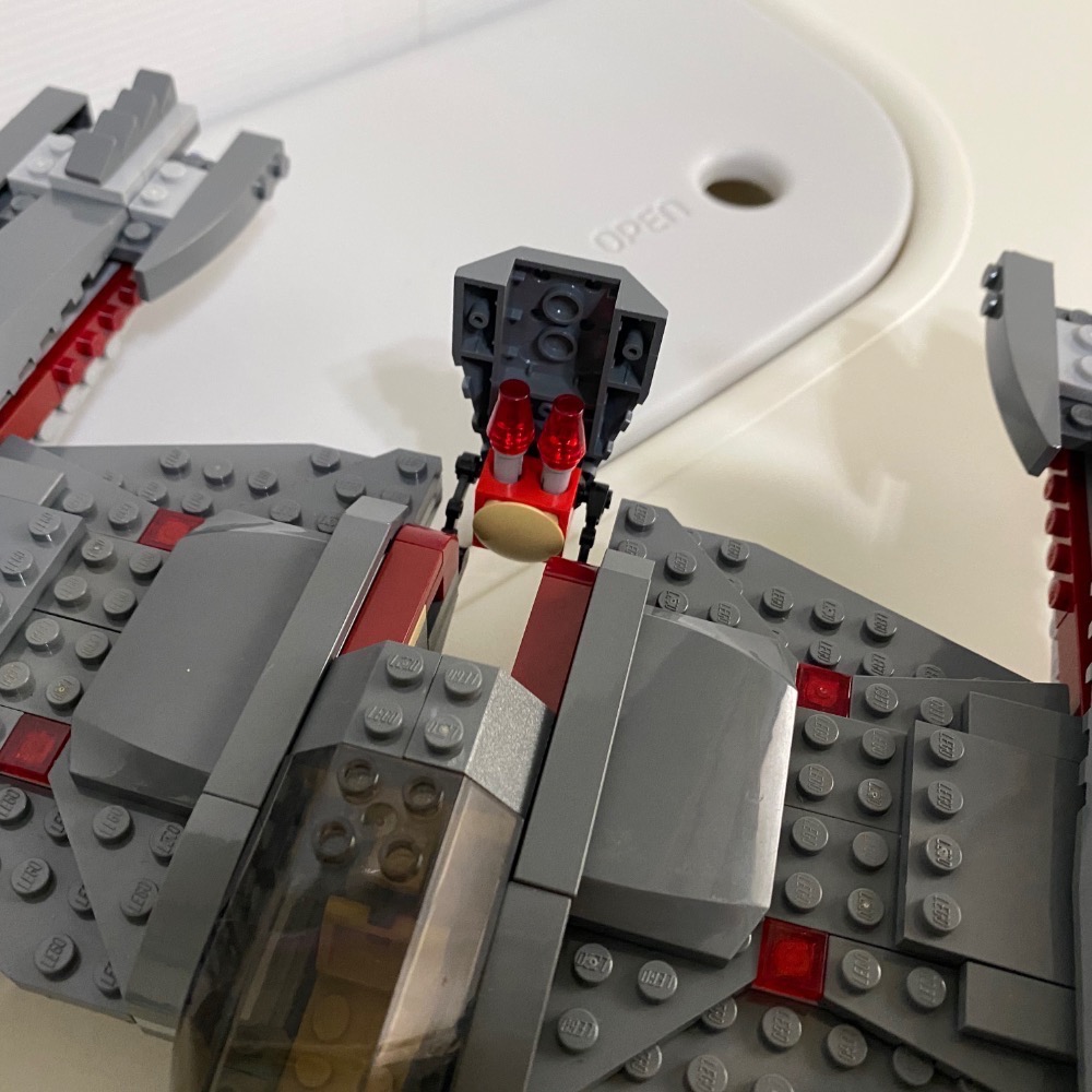 [步步高］已組二手lego 7673 麥格納衛士星際戰機（人偶武器載具目測無缺） 有書無盒-細節圖4