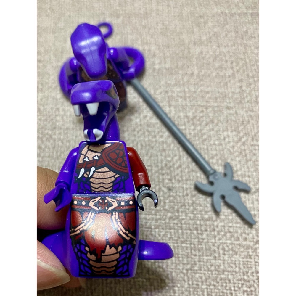 ［步步高］展品樂高 lego紫蛇戰士兩隻合售（關節正常）-細節圖3