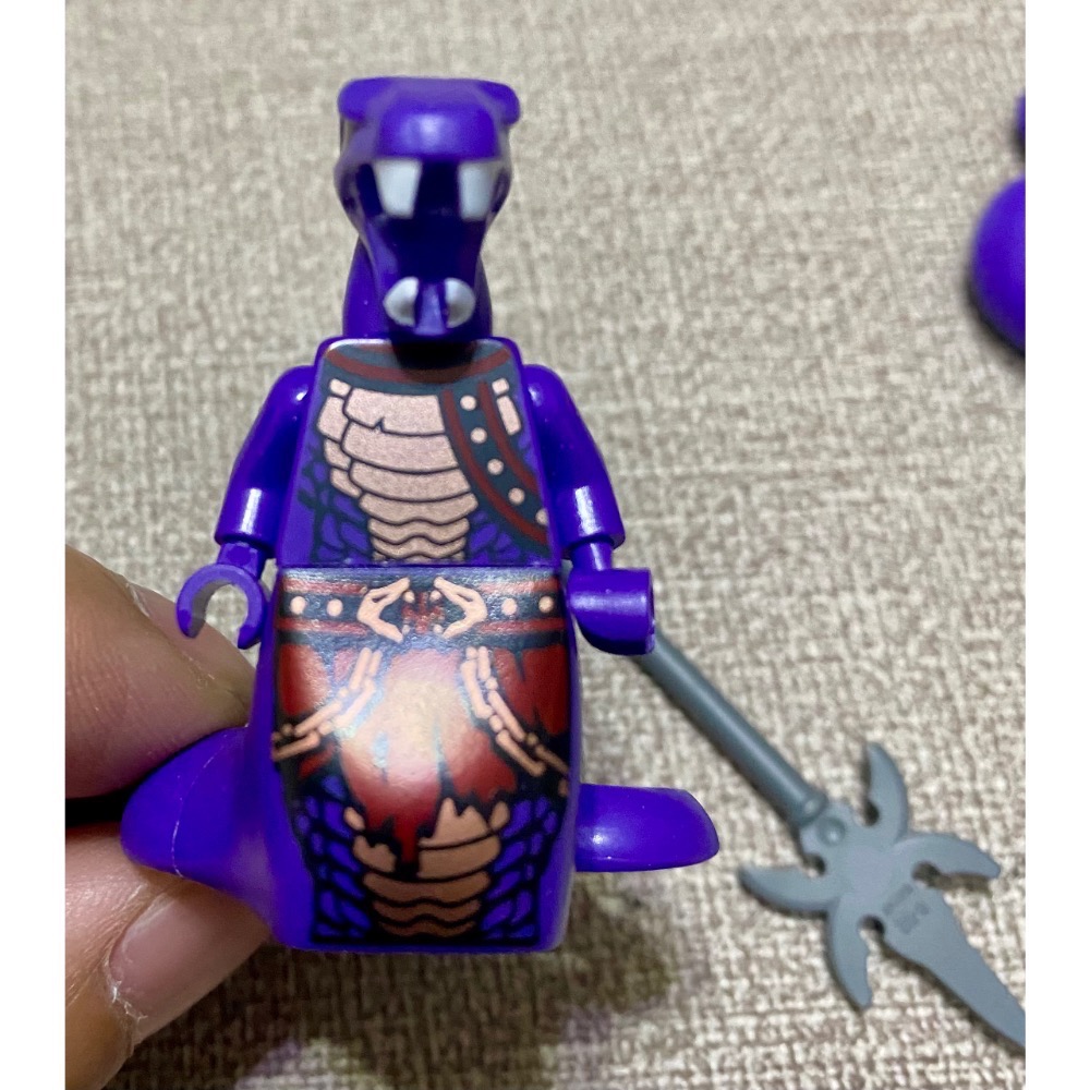 ［步步高］展品樂高 lego紫蛇戰士兩隻合售（關節正常）-細節圖4