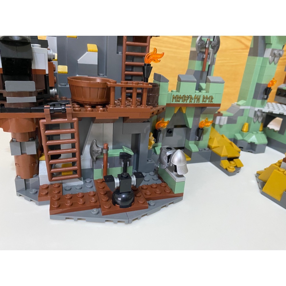 [步步高］展品場景樂高lego 79018哈比人孤山戰役（純場景，無盒書）-細節圖2