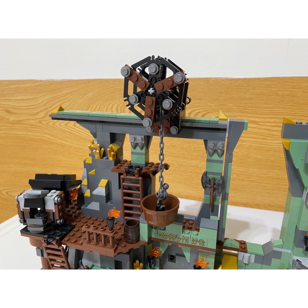 [步步高］展品場景樂高lego 79018哈比人孤山戰役（純場景，無盒書）-細節圖5