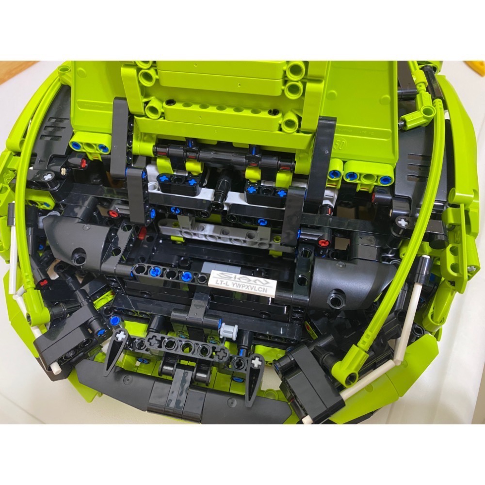 ［步步高］已組lego樂高42115藍寶堅尼（有盒書）,目測無缺,99%完整-細節圖2