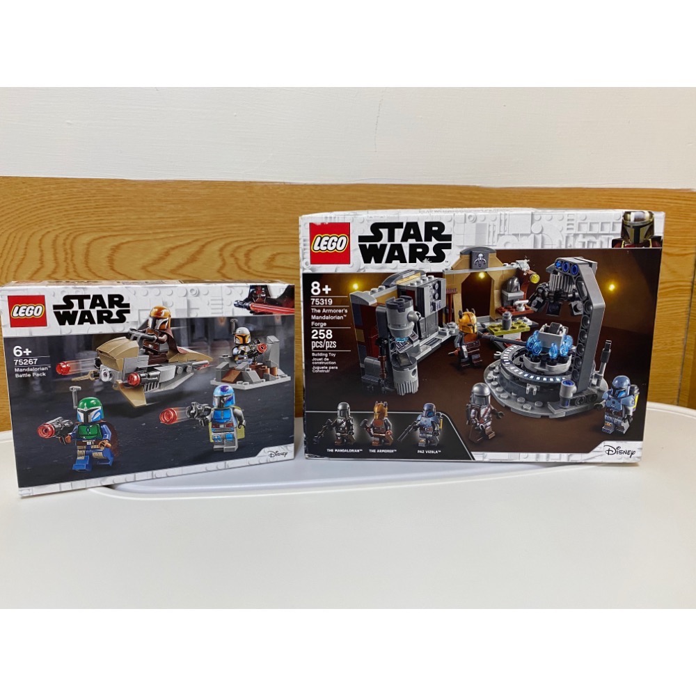 ［步步高］LEGO 75267（好盒）+75319 軍械員的曼達洛煉冶場（輕微痕）-細節圖3