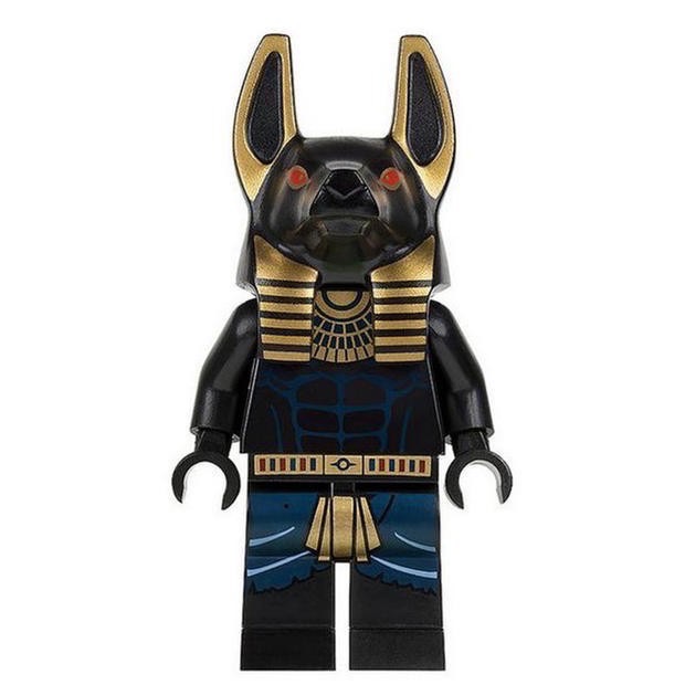 [步步高］全新樂高 LEGO 7327 埃及探險系列 阿努比斯 守護 胡狼神（頭袋完整未拆）-細節圖2