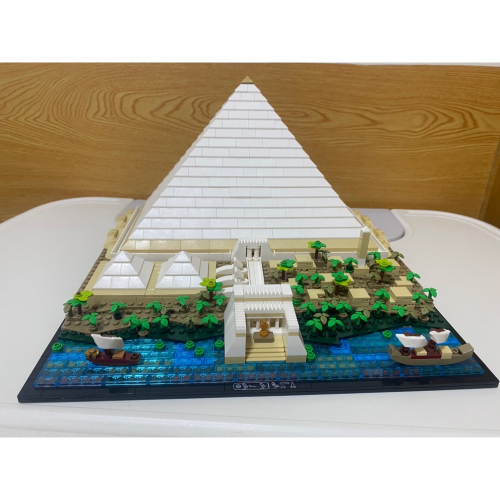 ［步步高］二手美品樂高lego 21058吉薩金字塔（無盒書）
