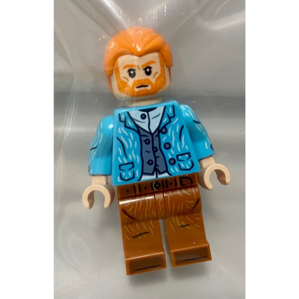 ［步步高］全新已組入袋樂高lego 21333梵谷人偶+畫架配件（一組）-細節圖2