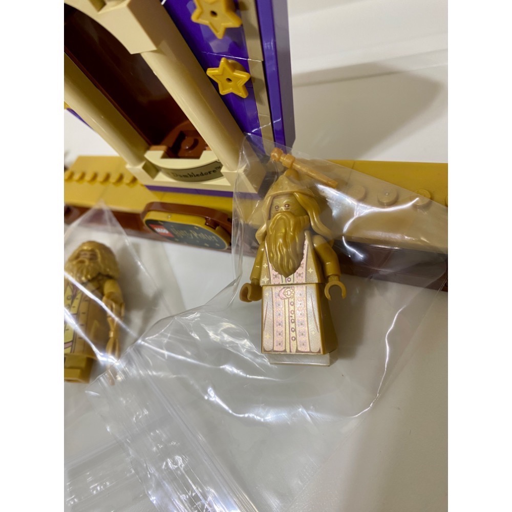 ［步步高］展示美品lego 76391 僅三金人偶含展示台（含左右延伸台）-細節圖4