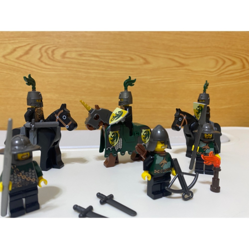 ［步步高］展品樂高lego 中世紀綠龍國士兵（整圖合售）