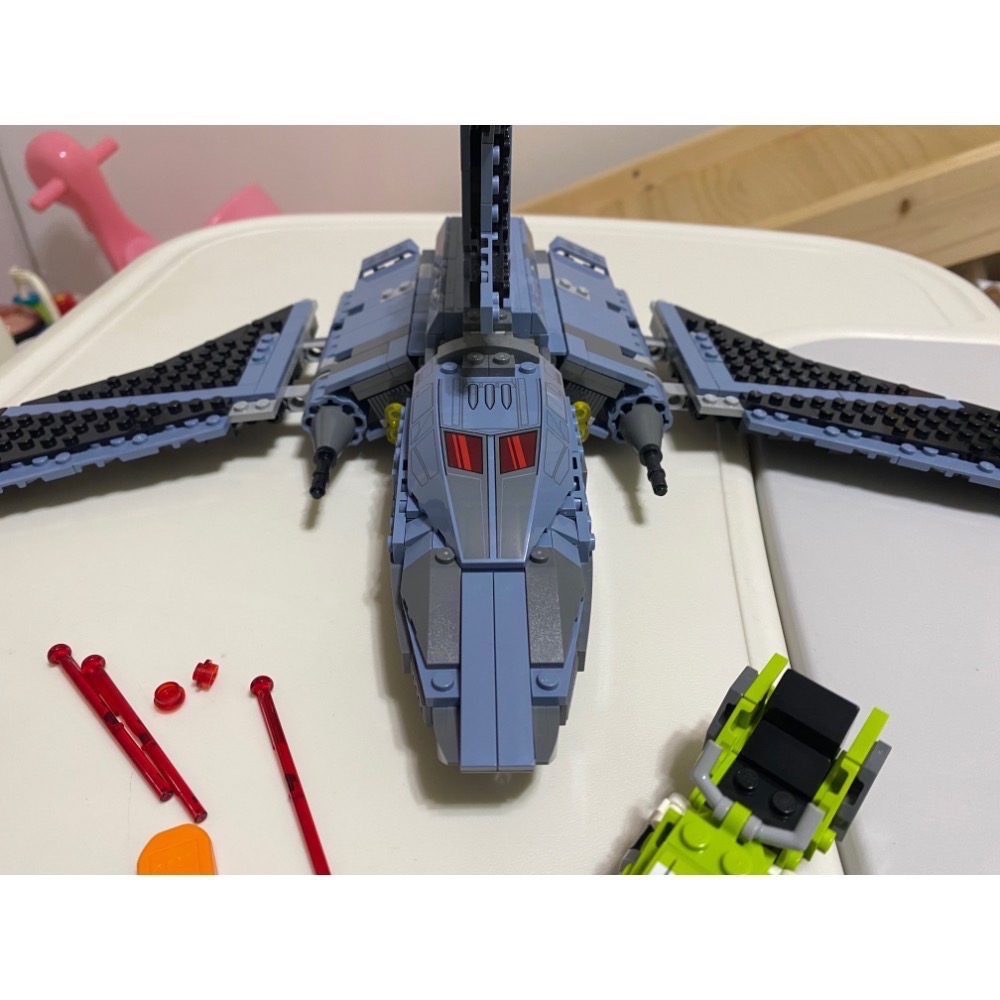 [步步高］已組樂高lego 75314 瑕疵小隊（僅載具，無人偶、壓盒有書）-細節圖2