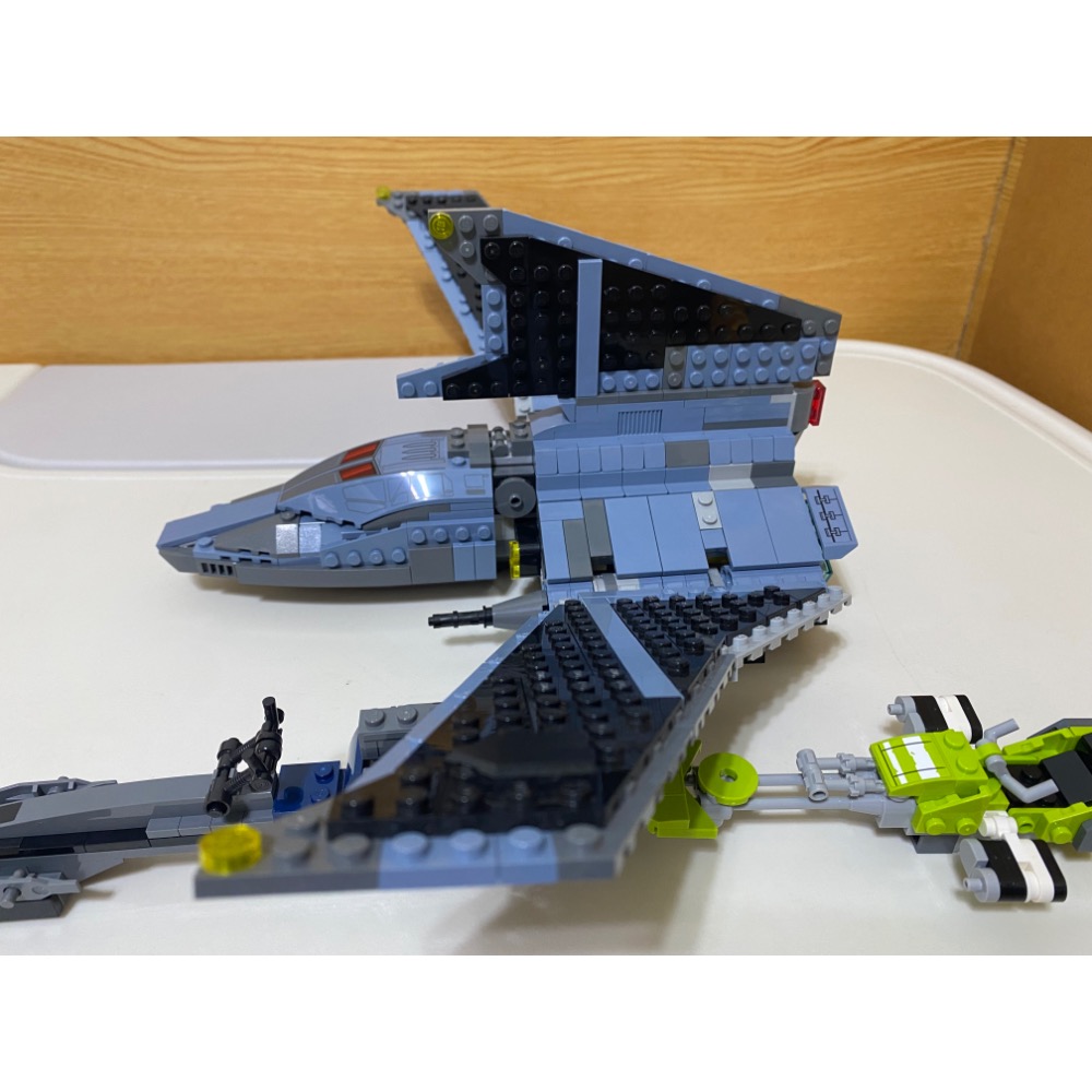 [步步高］已組樂高lego 75314 瑕疵小隊（僅載具，無人偶、壓盒有書）-細節圖8