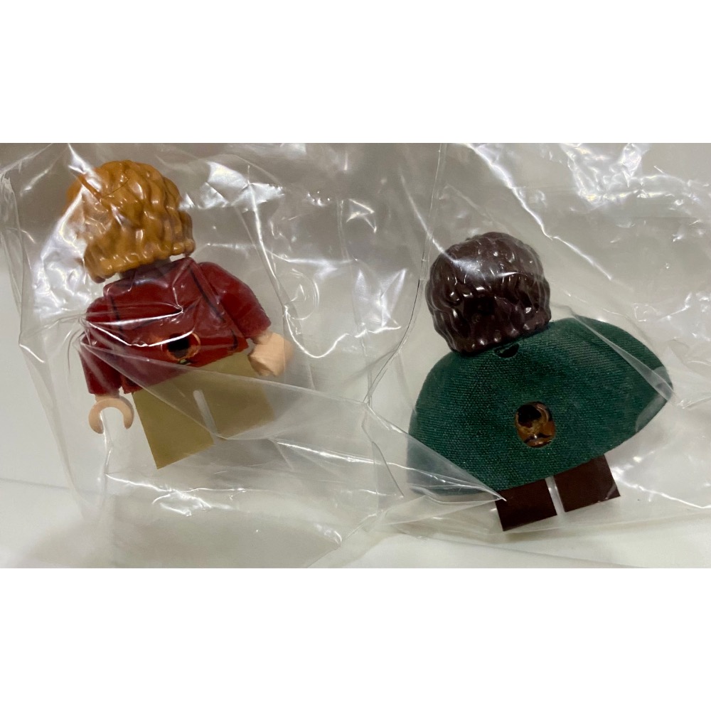 [步步高］近新入袋樂高 LEGO 魔戒礦坑獸人*2+金霹+魔多獸人*1+強獸人+贈品2哈比人合售（配件如圖）-細節圖2