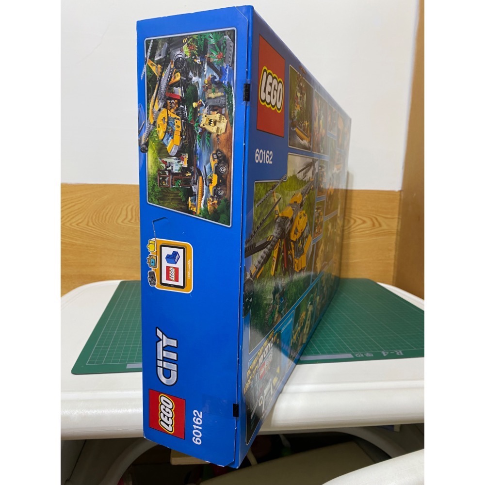 絕版稀有全新未拆樂高lego 60162 叢林探險空投直升機（實物如圖）-細節圖3
