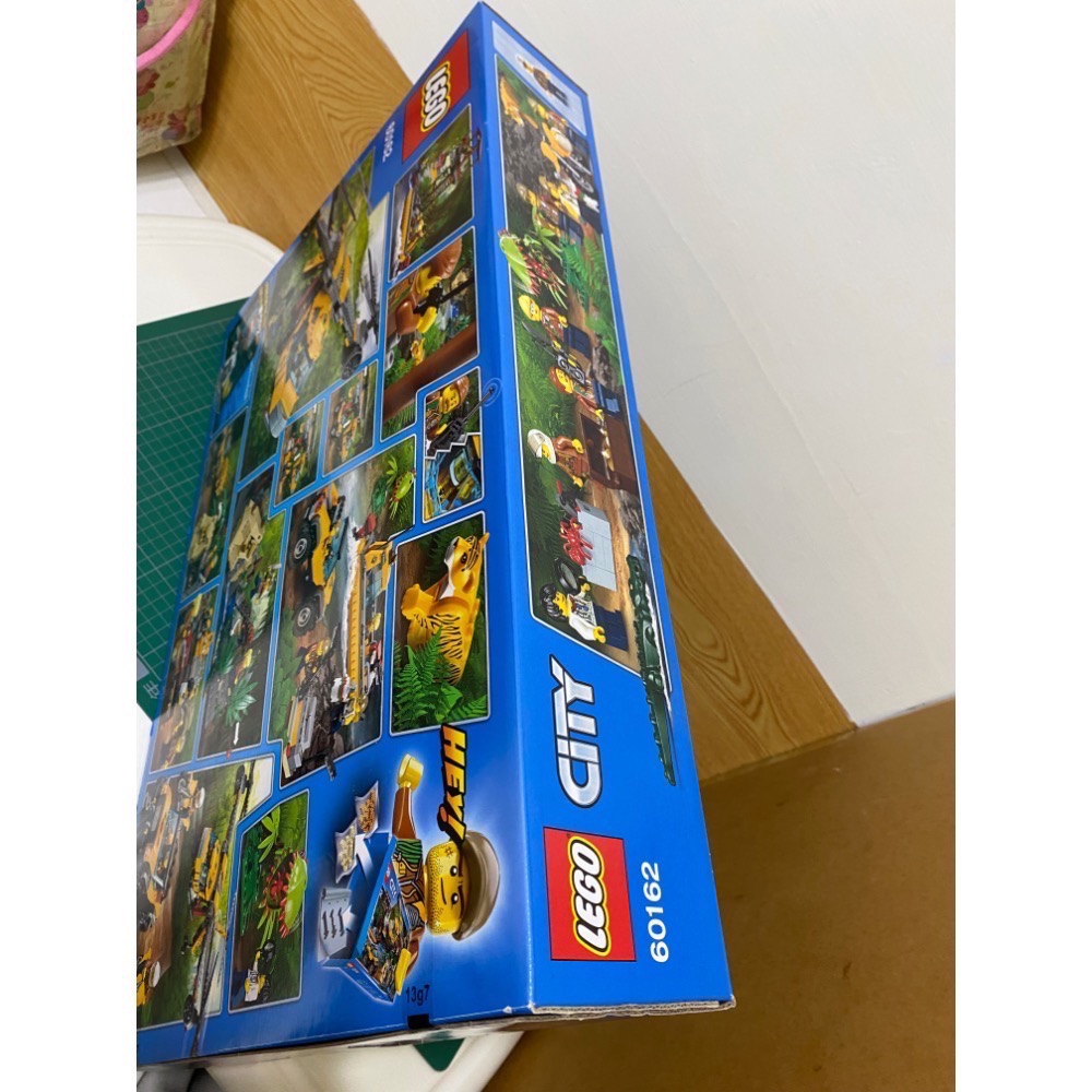 [步步高］絕版稀有全新未拆樂高lego 60162 叢林探險空投直升機（實物如圖）-細節圖5