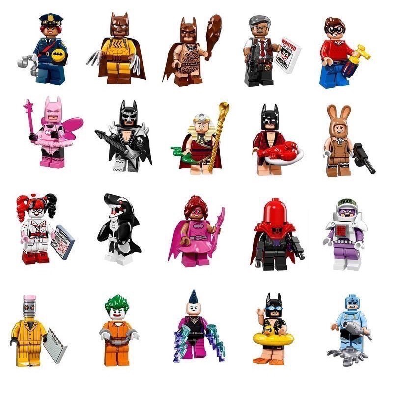 ［步步高］全新剪袋樂高lego 71017 蝙蝠俠一代人偶全套20隻-細節圖3