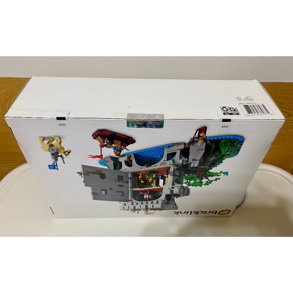 [步步高］稀有全新未拆限量Lego 910001 BrickLink 森林城堡(微痕盒實物如圖）-細節圖3