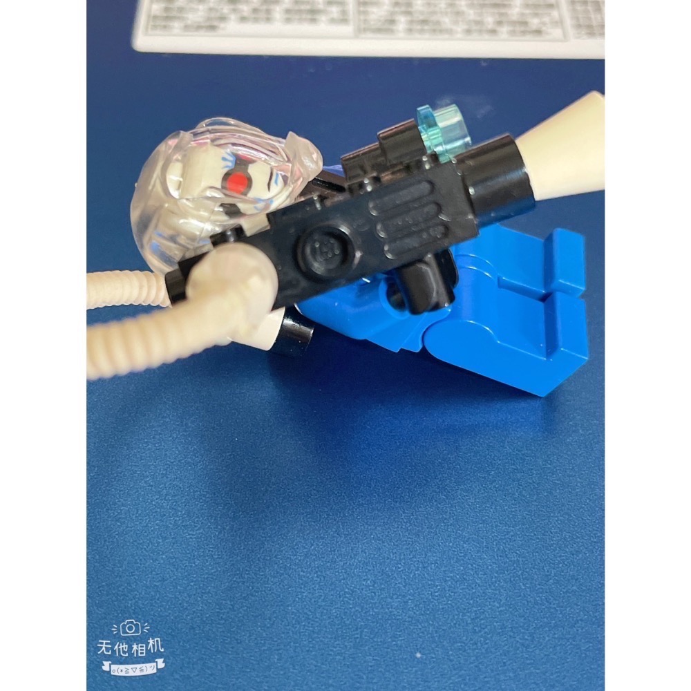 [步步高］稀有展品樂高lego 一代急凍人 bat011c01（手腳正常、含武器如圖）-細節圖3