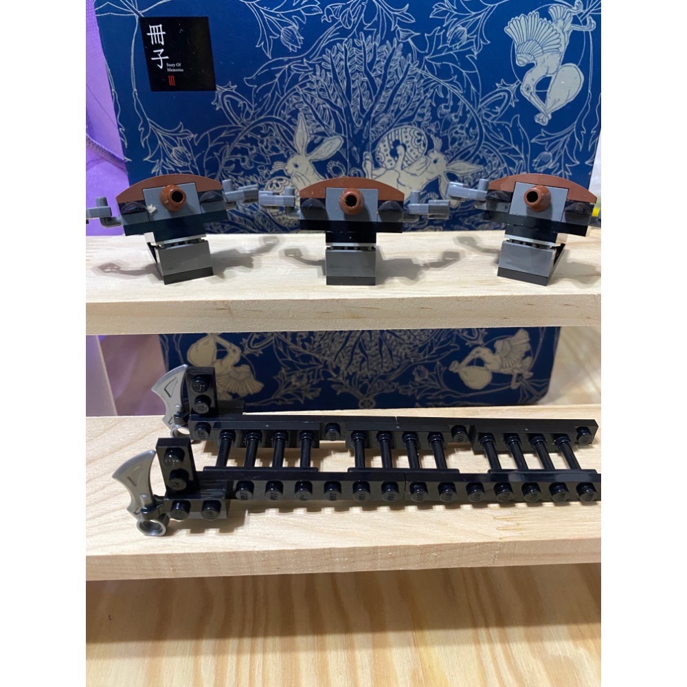 ［步步高］已組「拆賣場景」樂高lego 9474 聖盔谷之戰（無盒書貼紙，無人偶，微缺實物如圖）-細節圖5