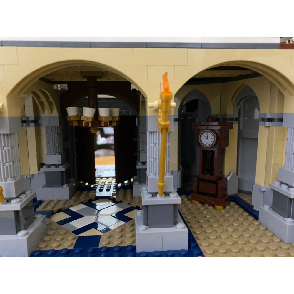[步步高］已組展品（拆賣場景）樂高 lego 71040 絕版經典迪士尼一代城堡（有盒有書，無人偶）-細節圖8