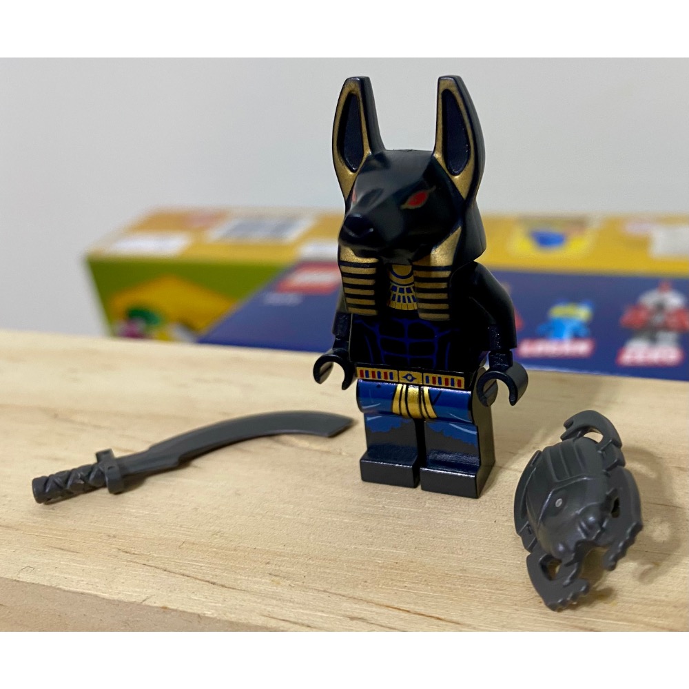 ［步步高］展品樂高lego 7327 阿努比斯（成色近新品）（含甲蟲盾彎刀）（手腳緊實）-細節圖3
