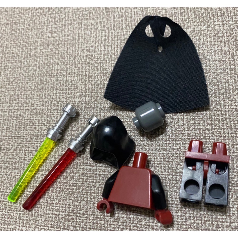 ［步步高］近新拆解入袋樂高lego 5002123 達斯·瑞文sw0547（近新拆解入袋）含武器（無原外袋）-細節圖4