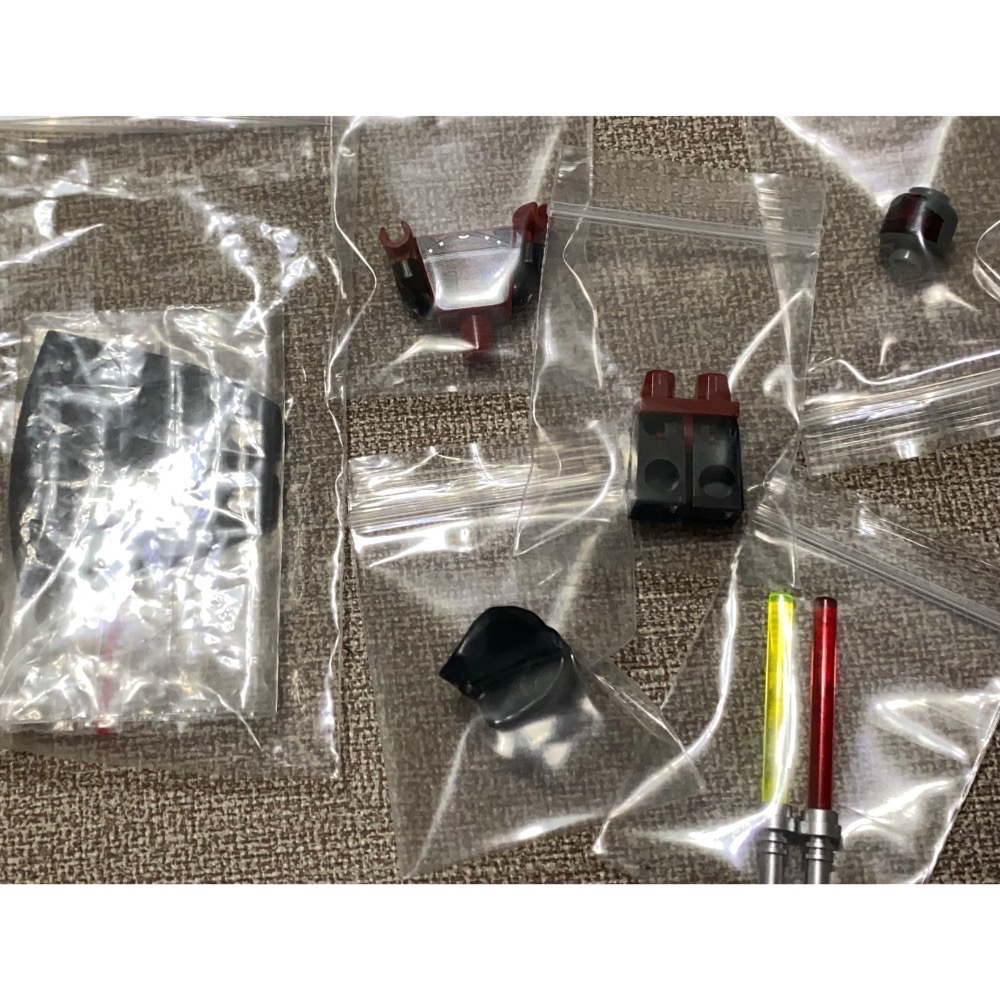 ［步步高］近新拆解入袋樂高lego 5002123 達斯·瑞文sw0547（近新拆解入袋）含武器（無原外袋）-細節圖8