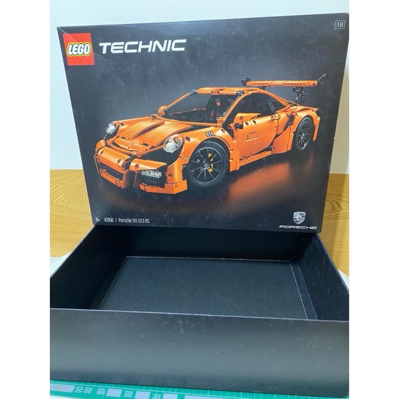 ［步步高］已組樂高 Lego  42056  旗艦超跑 保時捷911（有書有外彩盒）-細節圖4