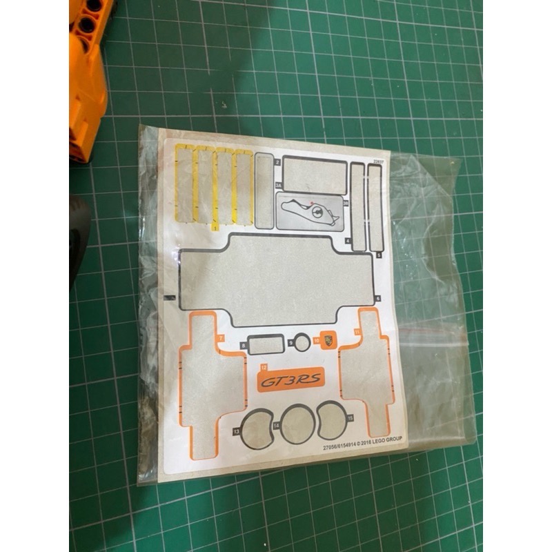 ［步步高］已組樂高 Lego  42056  旗艦超跑 保時捷911（有書有外彩盒）-細節圖6