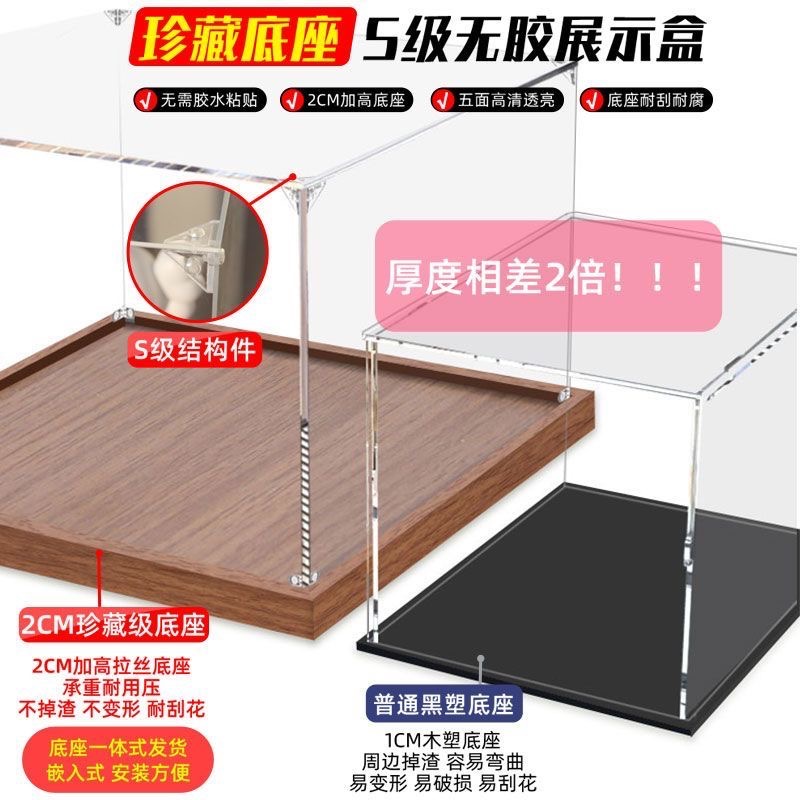 ［步步高］全新樂高展示盒lego 21358 扭蛋機（僅展示盒無內容物）-細節圖2