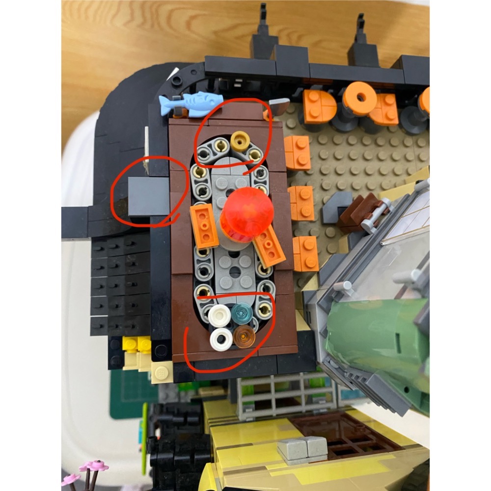 ［步步高］代售展品已組樂高LEGO 70620 忍者城（無盒書，有缺如圖）（人偶齊）-細節圖10