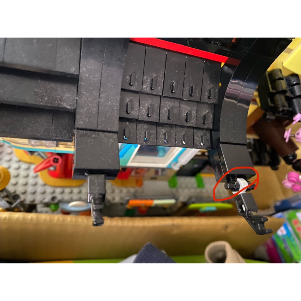 ［步步高］代售展品已組樂高LEGO 70620 忍者城（無盒書，有缺如圖）（人偶齊）-細節圖8