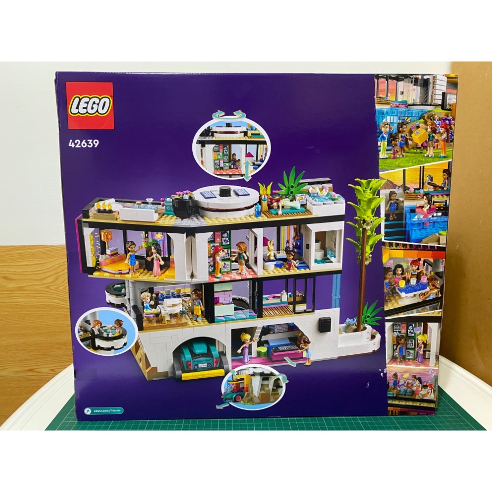 ［步步高］LEGO 42639 安德里亞的現代豪宅 全新未拆（微盒損如圖）-細節圖2