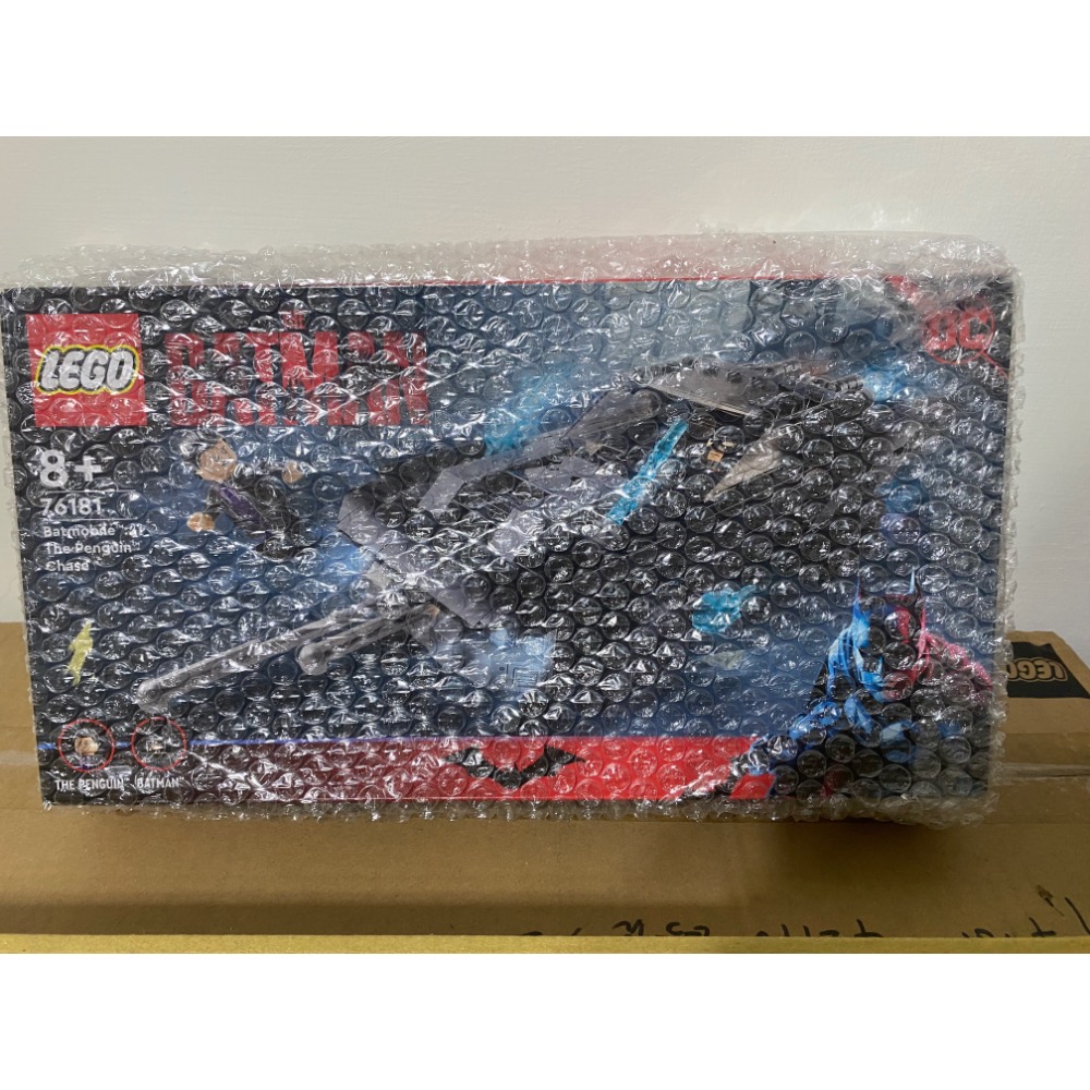 【步步高】樂高 LEGO 76181 蝙蝠車：追逐企鵝人 DC 超級英雄系列 （壓痕盒）-細節圖2