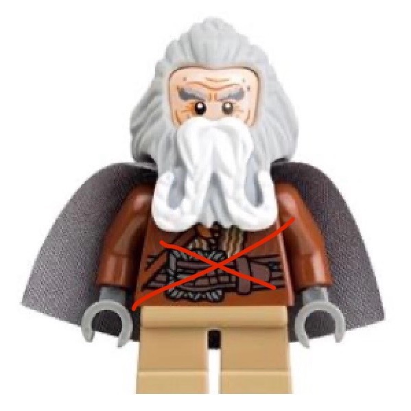 ［步步高］展品lego 樂高魔戒13矮人（含展示框）-細節圖3