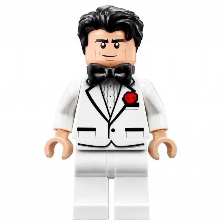 ［步步高］獨佔LEGO 樂高 超級英雄人偶 sh0308 布魯斯 萊恩 蝙蝠侠 70909（全新未組）-細節圖2