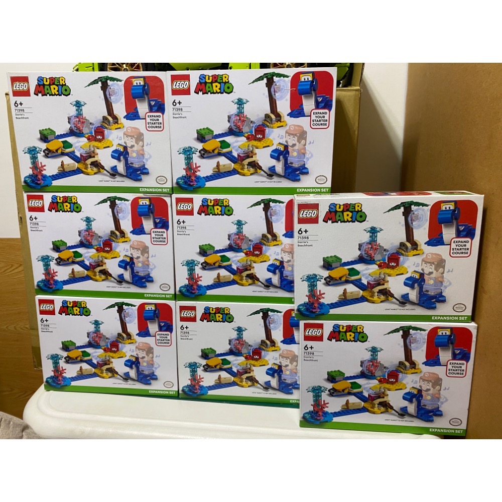 ［步步高］絕版全新未拆樂高LEGO 71398 瑪利歐-海龍王的海濱（一般盒隨機發貨）-規格圖2