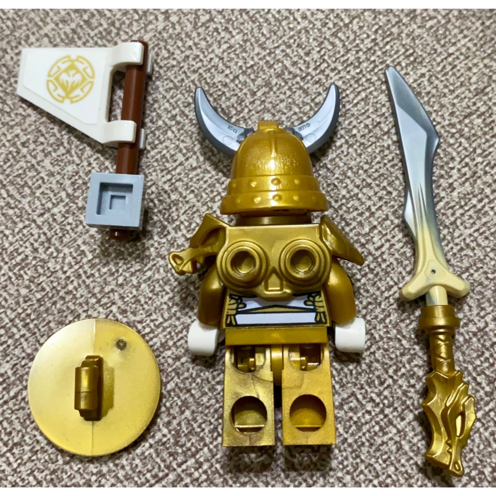 [步步高］獨佔展品樂高LEGO njo0456 龍大師（稀有手腳異色版，含配件如圖）-細節圖2