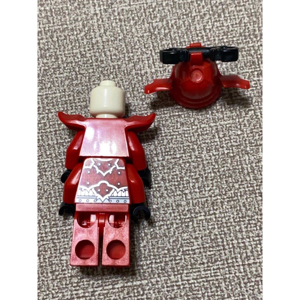 ［步步高］展品樂高LEGO 旋風忍者 NJO 074 木津將軍(關節正常，漆面漂亮如圖）-細節圖2