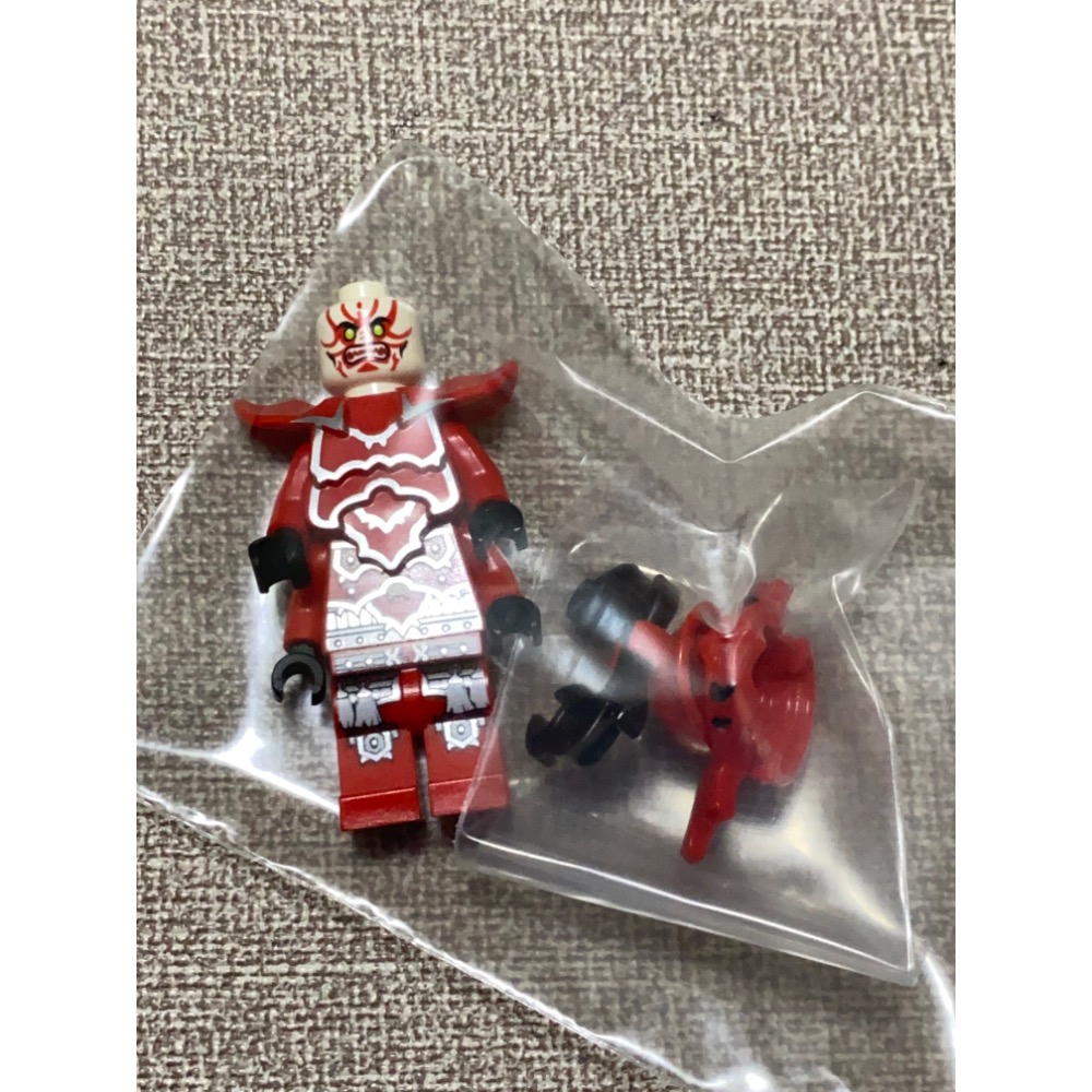 ［步步高］展品樂高LEGO 旋風忍者 NJO 074 木津將軍(關節正常，漆面漂亮如圖）-細節圖3